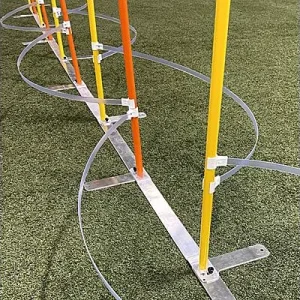 Clean Run Clip and Go Agility Clearway Weave Pole Guides