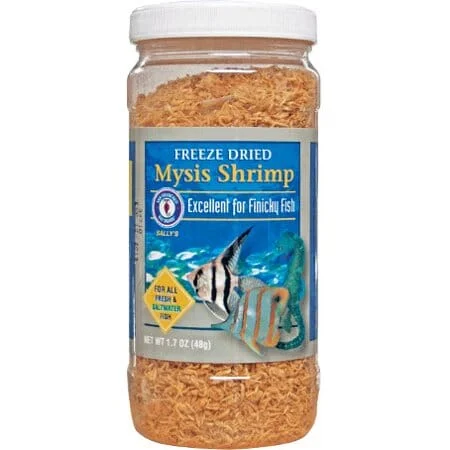 San Francisco Bay Brand Mysis Shrimp Freeze-Dried Freshwater and Saltwater Fish Food - Image 2