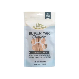 Badlands Ranch Super Yak Chews Calming Chew for Dogs