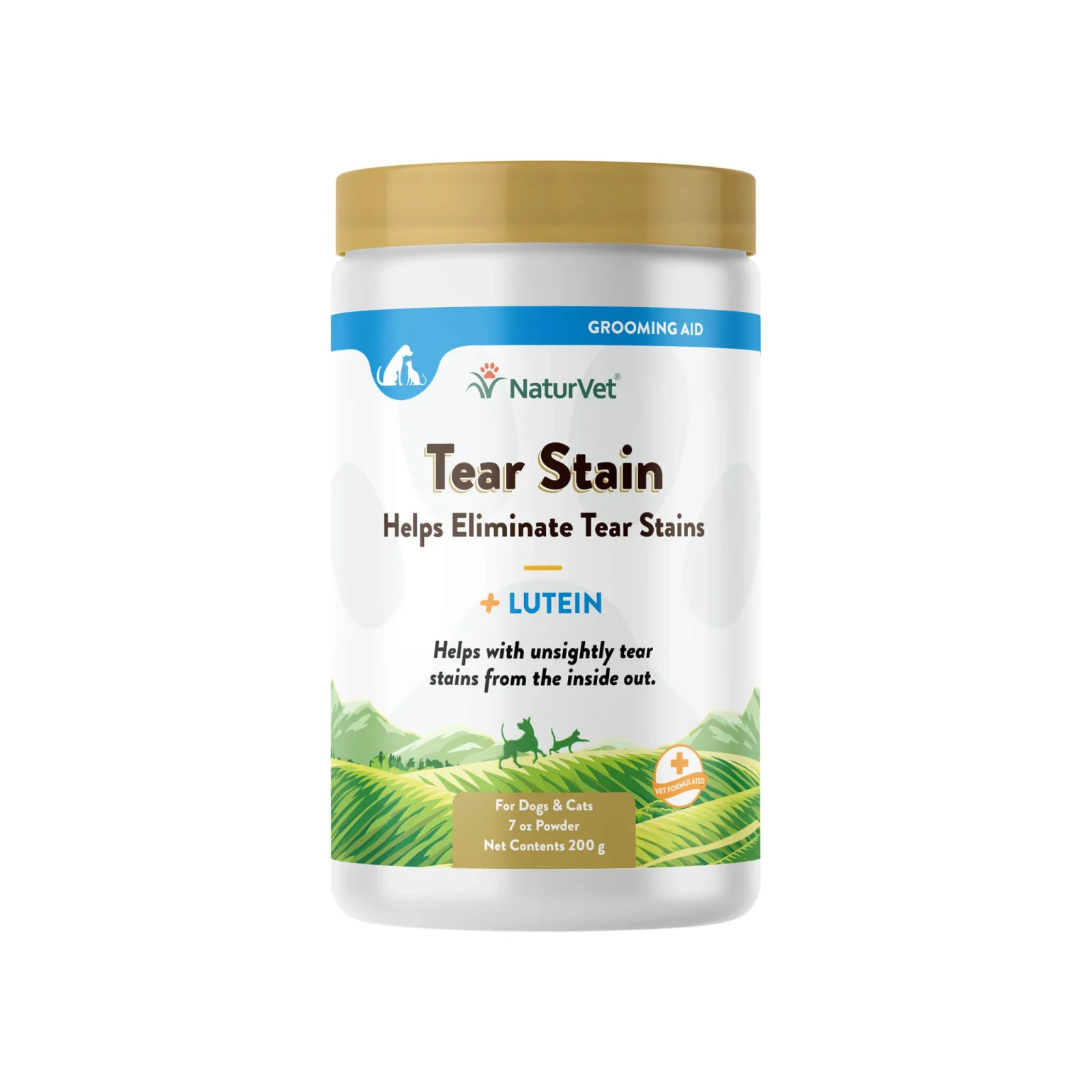 NaturVet Tear Stain Plus Lutein Supplement for Dogs & Cats - Image 2