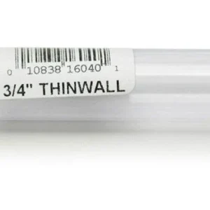 Lee's Thinwall Rigid Tubing - 3/4" x 3 ft