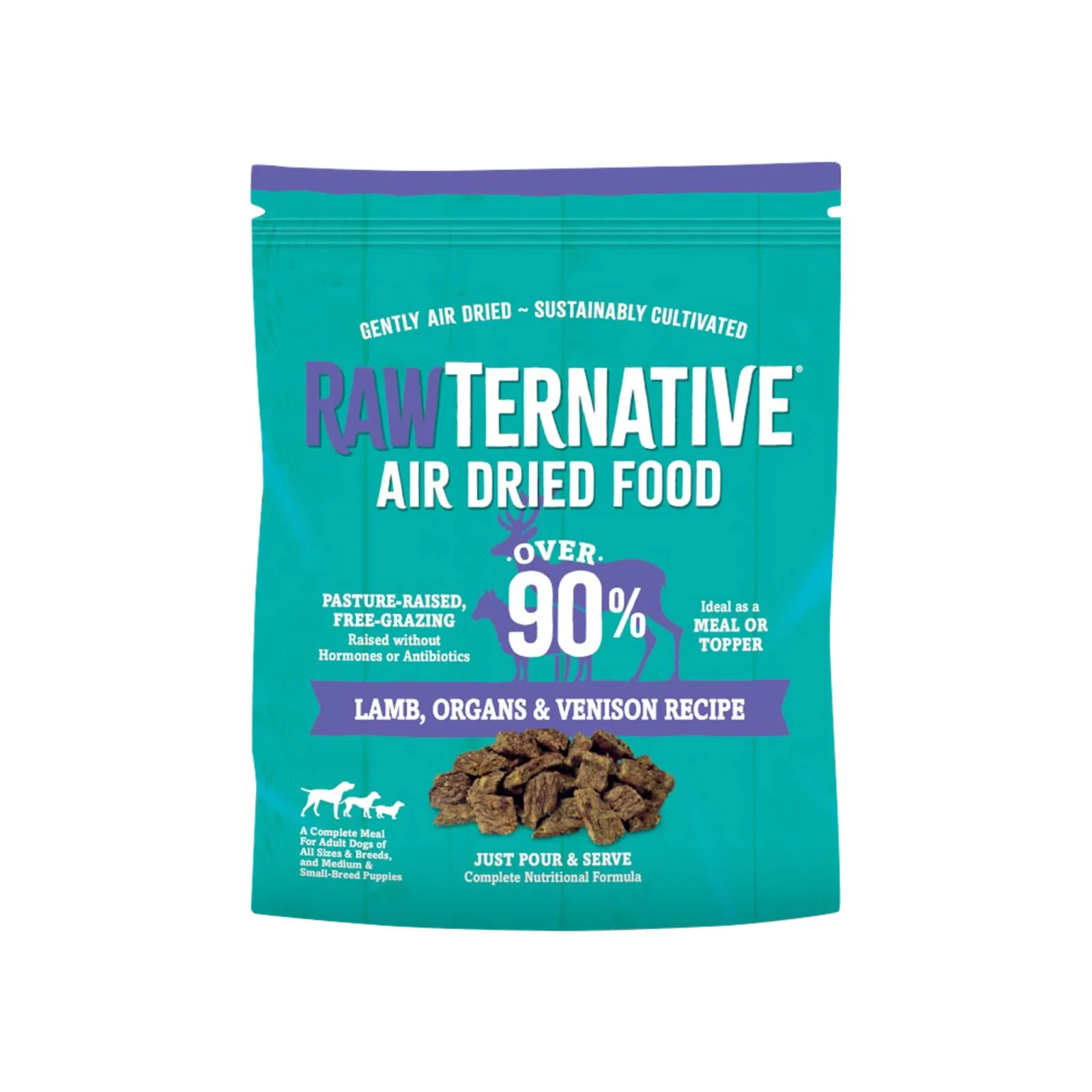 Rawternative Air Dried Complete Dog Food or Topper