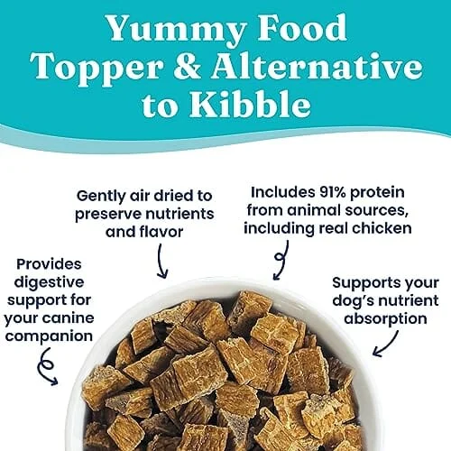 Solid Gold NutrientBoost Chicken and Superfood Gently Air-Dried Dog Food Topper or Treat - Image 2