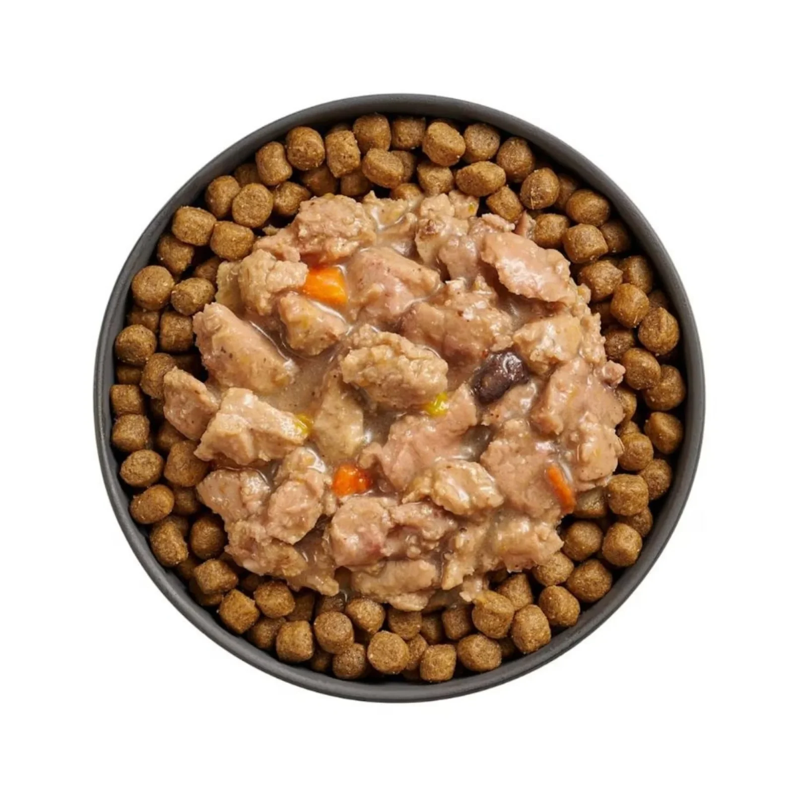Petcurean Go! Solutions Booster Minced Chicken + Salmon Wet Cat Food Topper - Immune Health, 2.5 oz each, Case of 24 - Image 2