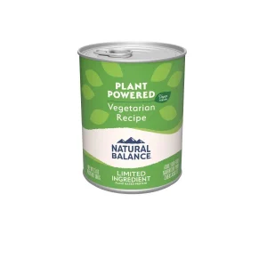 Natural Balance Pet Foods Limited Ingredient Plant Powered Vegan-Friendly Canned Dog Food, 13 oz