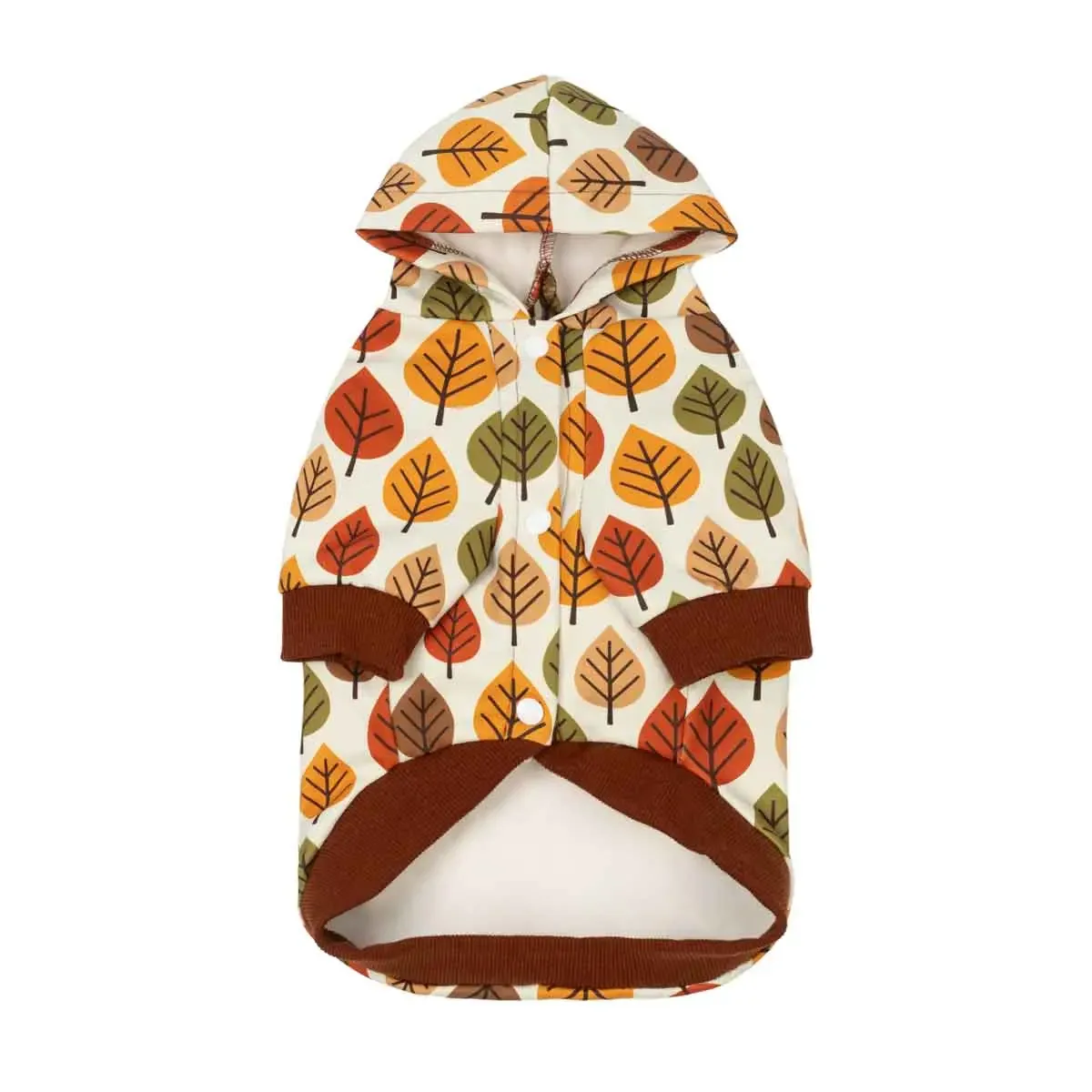 Autumn Leaves Dog Hoodie - Image 2