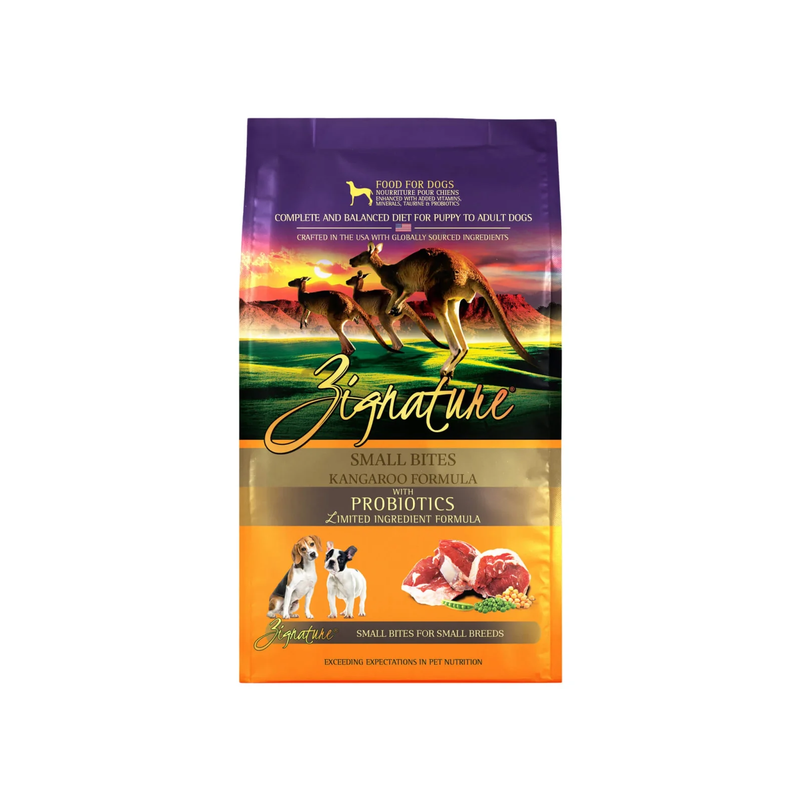 Zignature LID Small Bites Dry Dog Food for Small Breeds