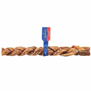 Barkworthies Beef Gullet, Braided, 3-Pack