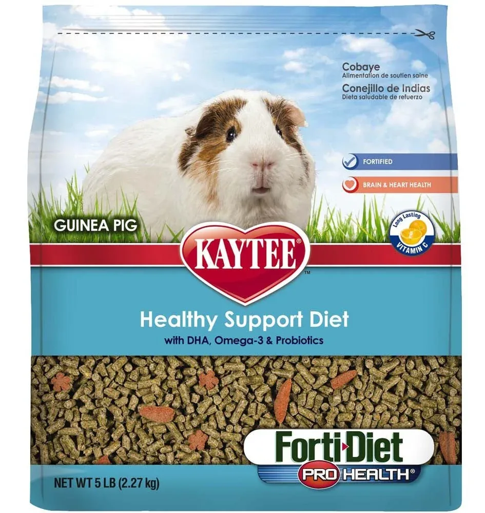 Kaytee FortiDiet Pro Health NourishProtect Guinea Pig Food 5 lb