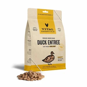 Vital Essentials Freeze-Dried Raw Duck Entree Cat Food Mini Nibs