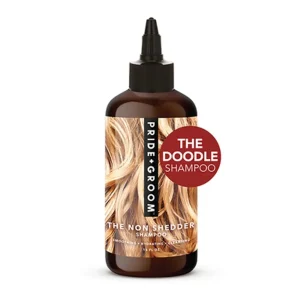 PRIDE+GROOM The Non Shedder Dog Shampoo 16 oz - Natural Formula for Doodles & Non-Shedding Breeds