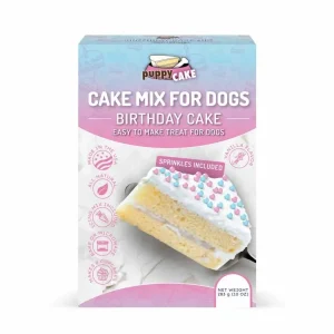 Puppy Cake Mix Birthday Cake Flavored with Pupfetti Sprinkles 10 oz