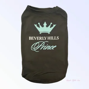 Beverly Hill's Prince Dog Shirt - Black