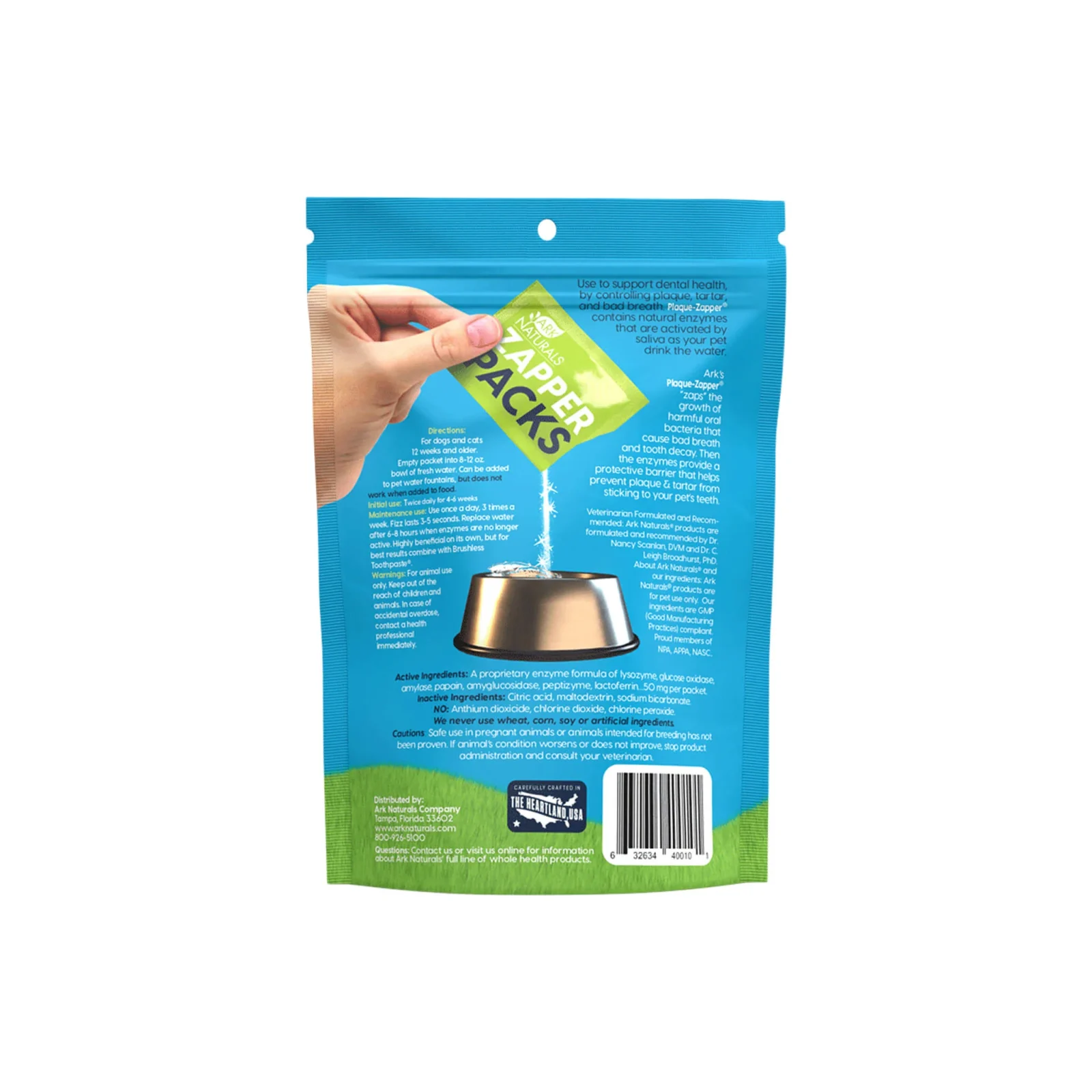 Ark Naturals Plaque-Zapper Water Booster for Dogs & Cats - Image 2