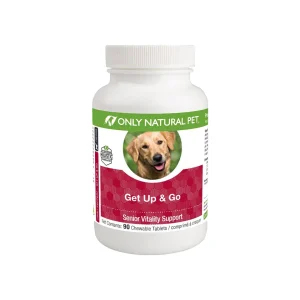 Only Natural Pet Get Up & Go Joint Support Supplement Chewable Tablets for Dogs