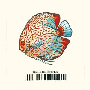 Discus Decal Sticker