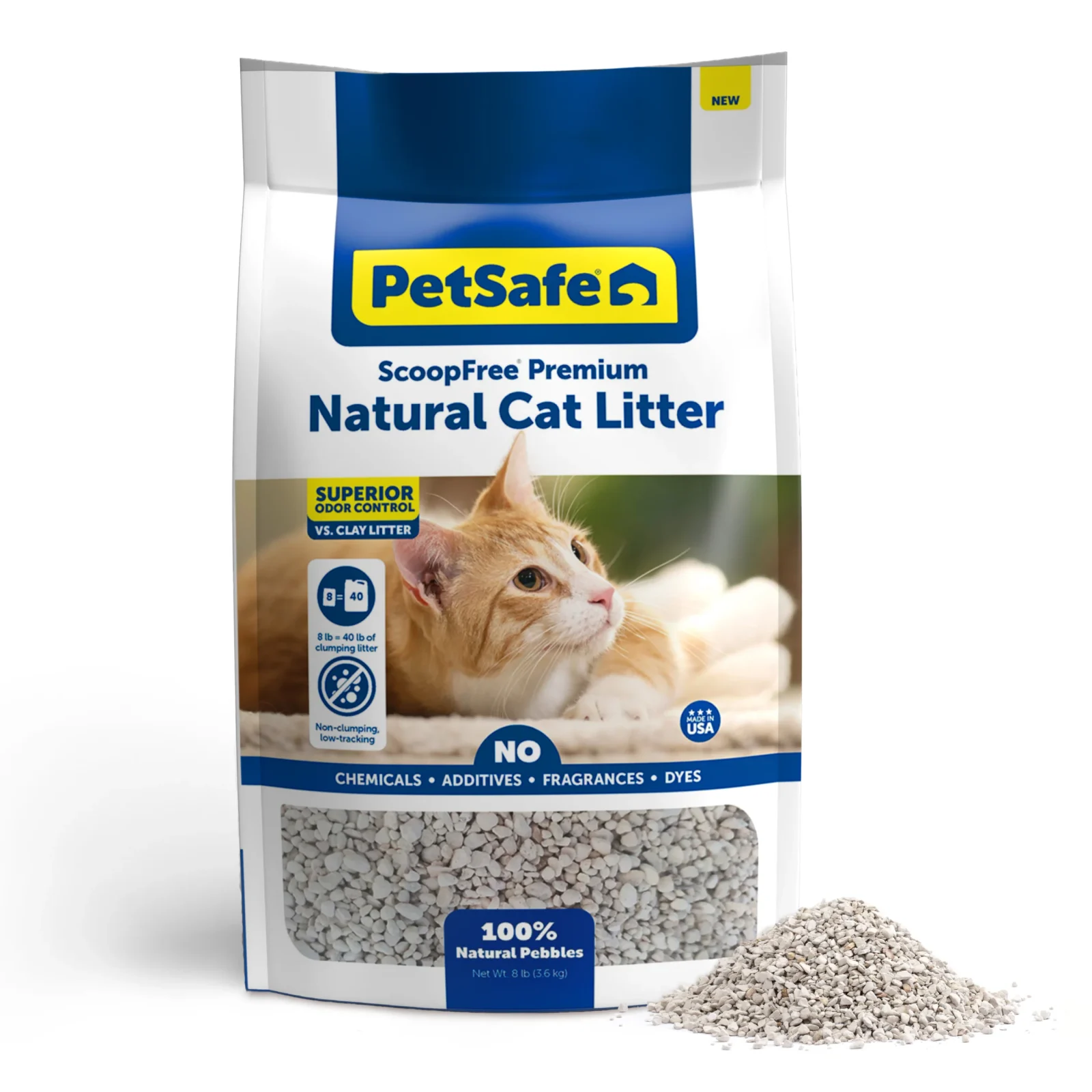 Natural Cat Litter - ScoopFree® Premium Fragrance-Free 8 lb