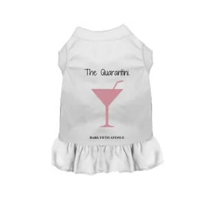 The Quarantini Dog Tee and Dress by Bark Fifth Avenue