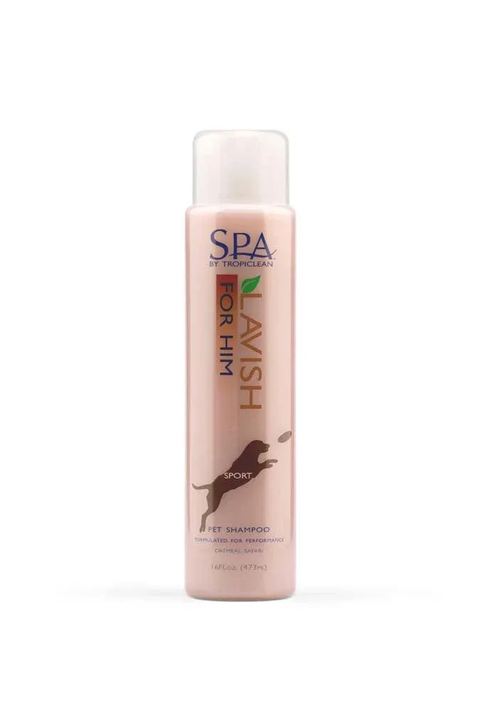 TropiClean For Him Pet Shampoo for Pets 16 fl oz