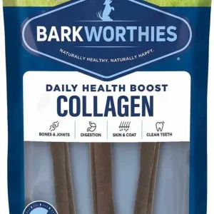 Barkworthies Collagen Beef Sticks Plain