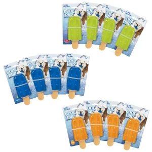 Cool Pup Dog Toy Large Popsicle, 12-Pack