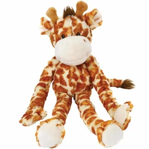 Multipet Swingin' Safari Giraffe Plush Dog Toy 19 in