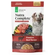 Ultimate Pet Nutrition Nutra Complete Freeze Dried Raw Beef Dog Food