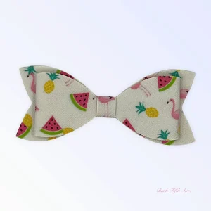 Flamingo Summer Dog Hair Bow by Bark Fifth Avenue