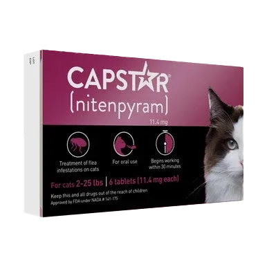 Capstar® Flea Oral Treatment for Cats - Image 2
