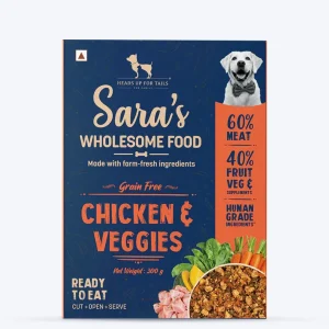 Sara's Wholesome Chicken and Veggies Dog Wet Food