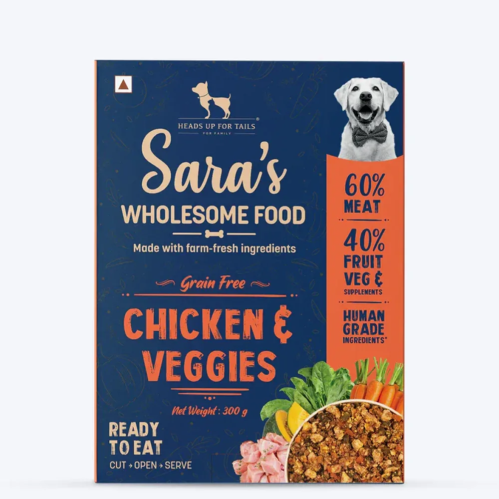 Sara's Wholesome Chicken and Veggies Dog Wet Food