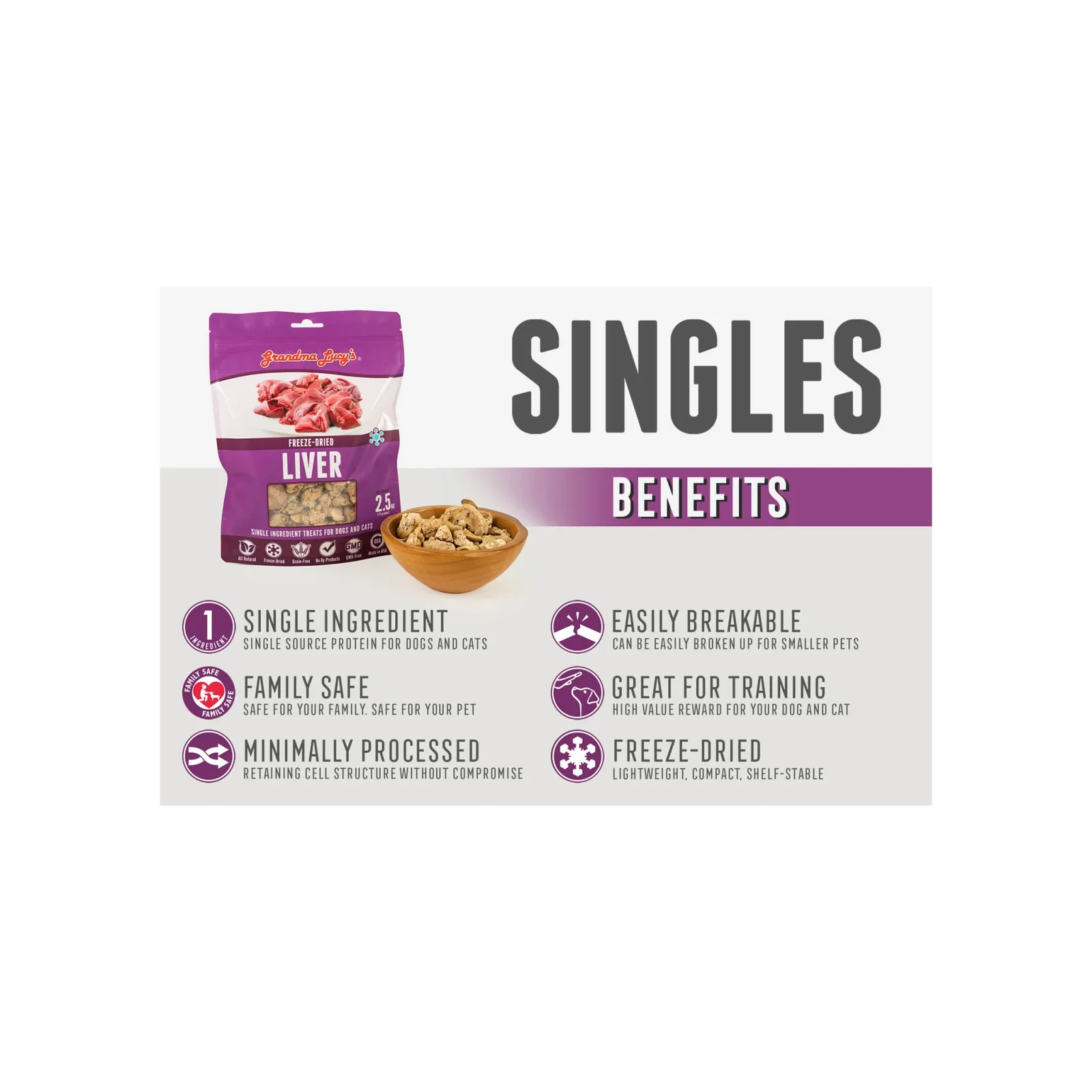 Grandma Lucy's Freeze Dried Singles Treats - Image 2