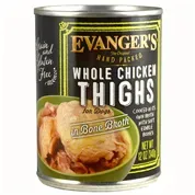 Evangers Super Premium Hand-Packed Whole Chicken Thighs Canned Dog Food