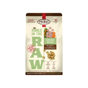 Primal Feline Kibble in the Raw Freeze Dried Cat Food