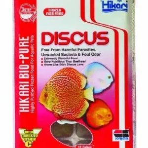 Hikari Bio-Pure Frozen Discus - Cubes - 3.5 oz - Pack of 12