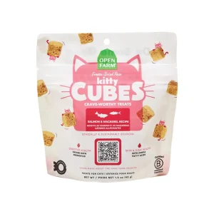 Open Farm Freeze Dried Raw Kitty Cubes Cat Treats 1.5 oz