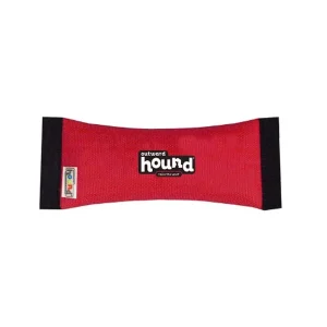 Outward Hound Fire Hose Sqeek N Fetch Dog Toy, Red Large