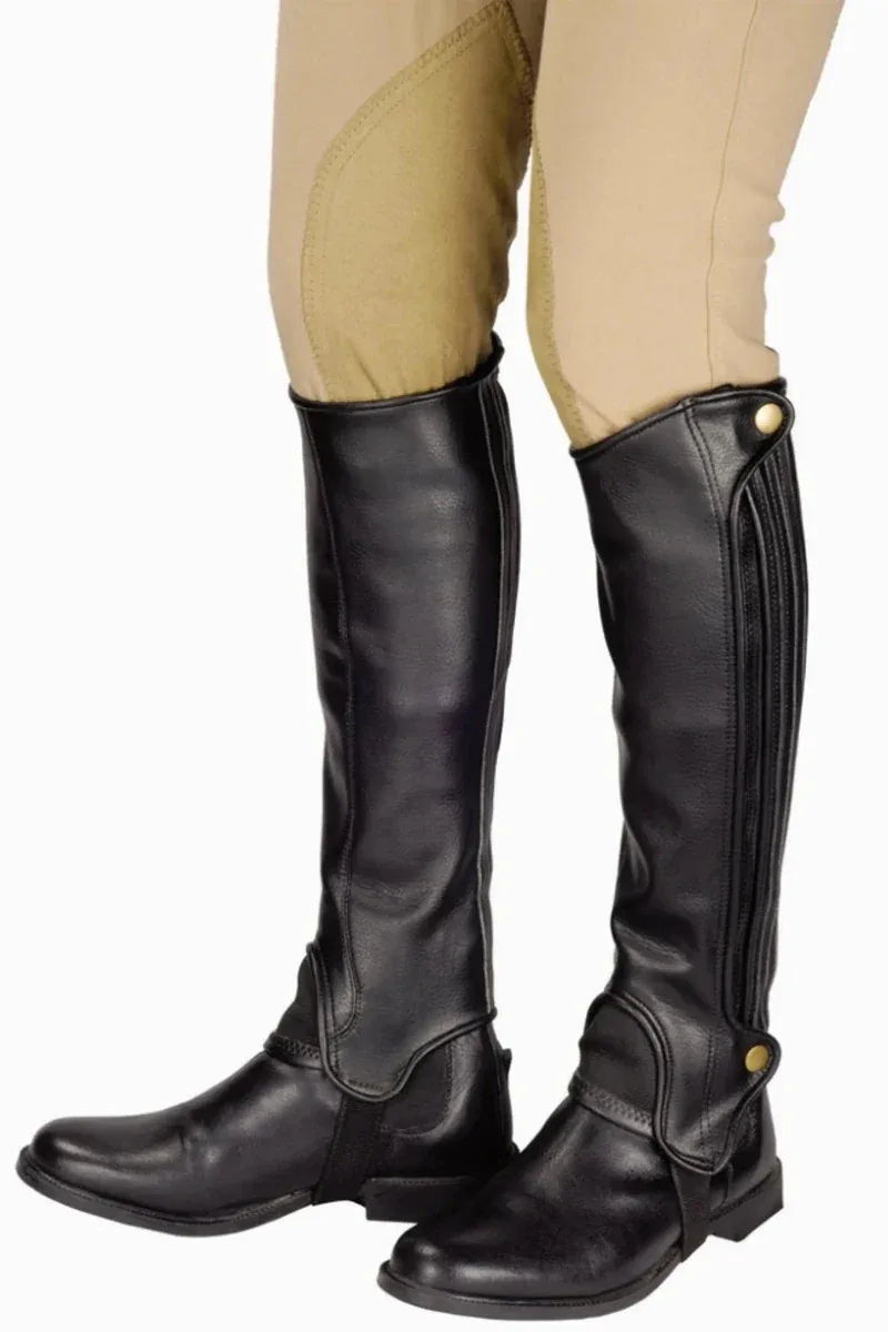TuffRider Adult Grippy Grain Half Chaps - Image 2
