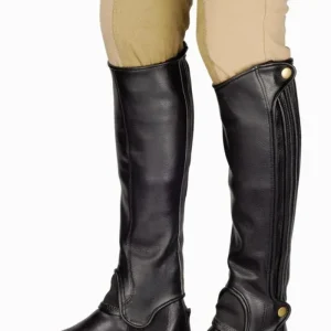 TuffRider Adult Grippy Grain Half Chaps