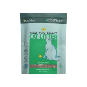 Catkins Aspen Wood Pellet Non-Clumping Cat Litter