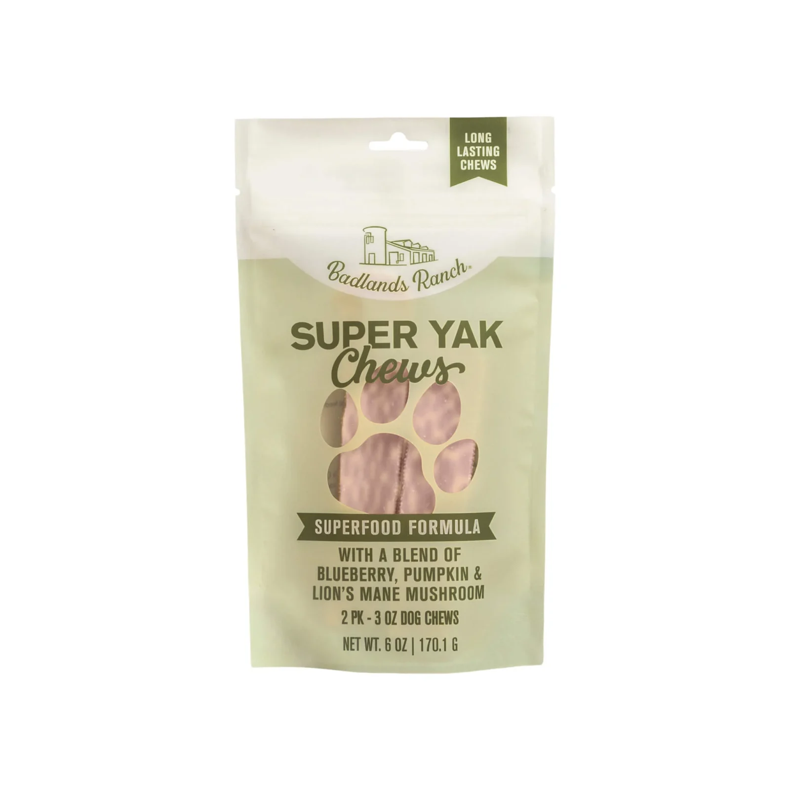 Badlands Ranch Super Yak Chews Superfood Chew for Dogs