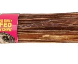 Etta Says! Esopha-normous Bully Stuffed Esophagus Dog Chew 10 in 18 ct
