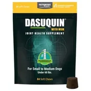 Nutramax Dasuquin Joint Supplement with MSM Soft Chews for Small to Medium Dogs
