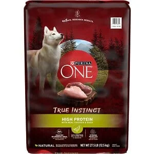 Purina ONE True Instinct High-Protein Real Chicken and Duck with Vitamins Dry Dog Food - Image 2