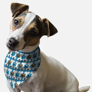 Peek-A-Bone Dog Bandana by BanDoggie