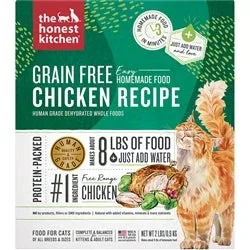 Honest Kitchen Cat Grain-Free Dehydrated Chicken 2 lb