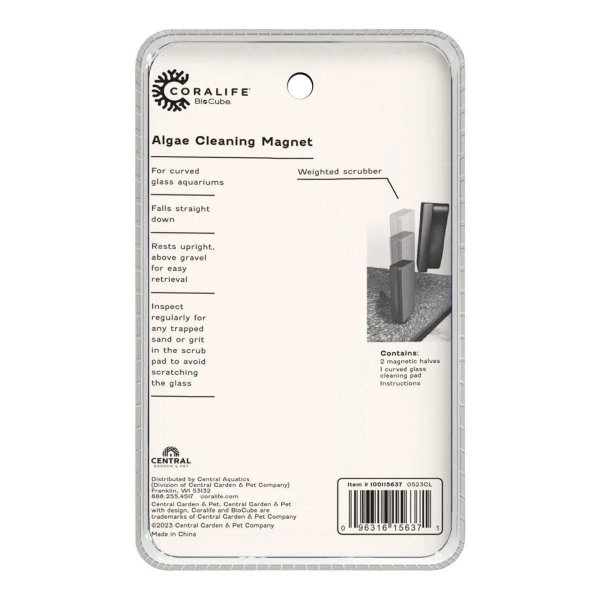 Coralife Biocube Magnet Black and white, Small - Image 2
