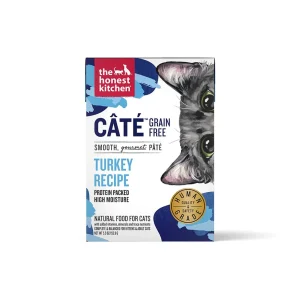 The Honest Kitchen Cate Grain-Free Wet Cat Food - Turkey, 5.5 oz, 12 ct