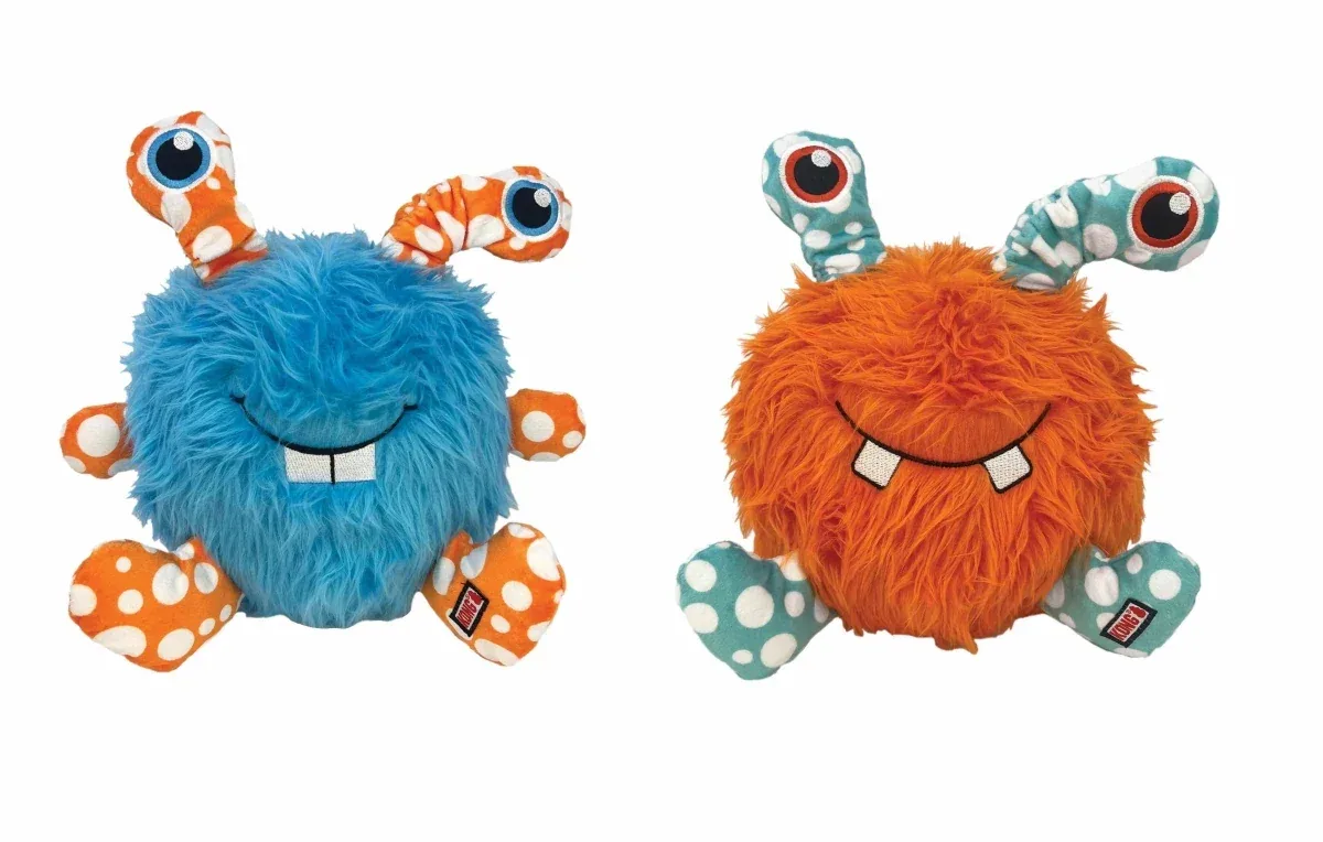 KONG Whipples Dog Plush Dog Toy Assorted X-Large - Image 2