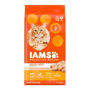 IAMS Proactive Health Adult Dry Cat Food Chicken, 3.5 lb